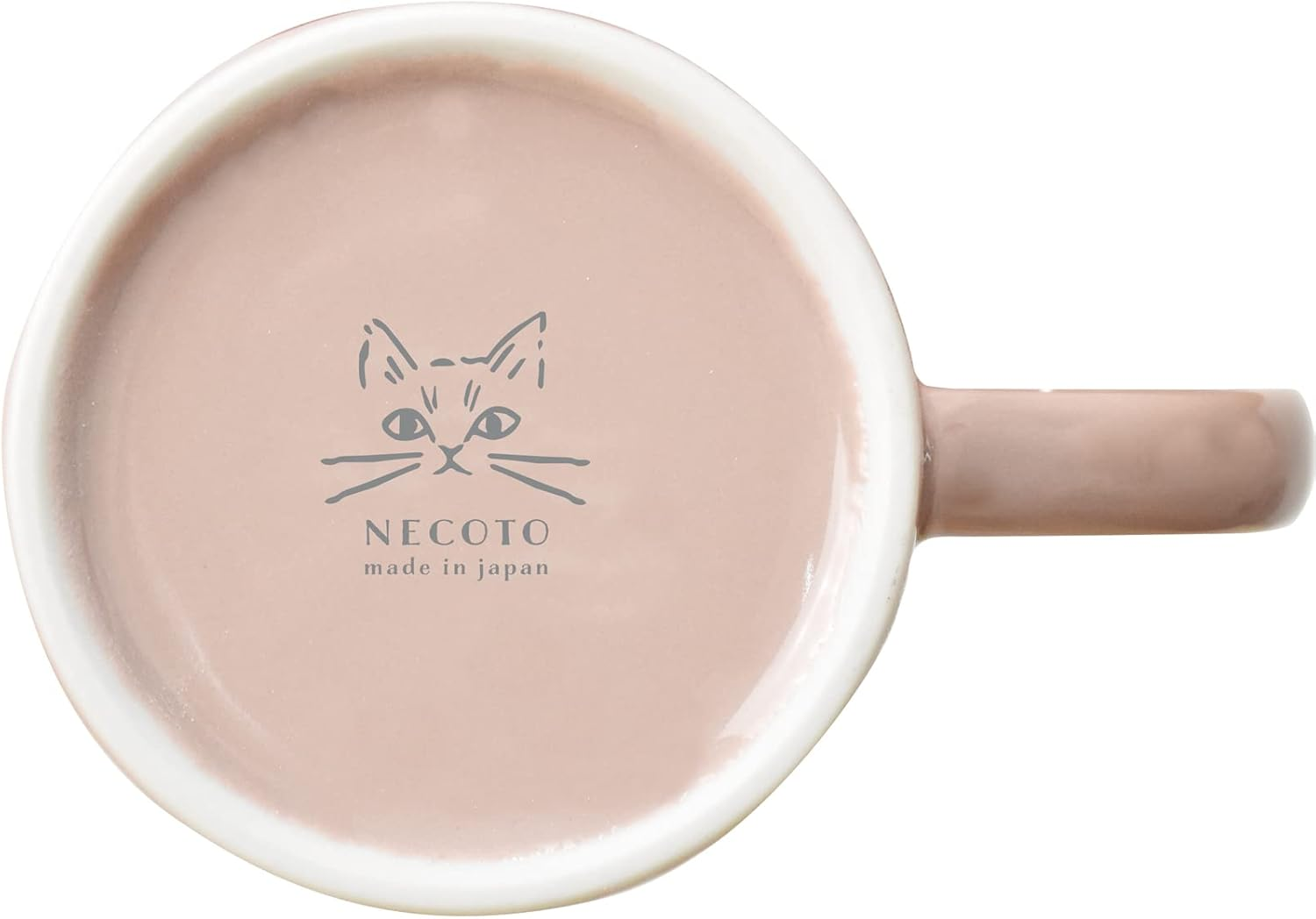 Ippinsha 60271 NECOTO Mug, 10.1 Fl Oz (300 Ml), Pink image number 5