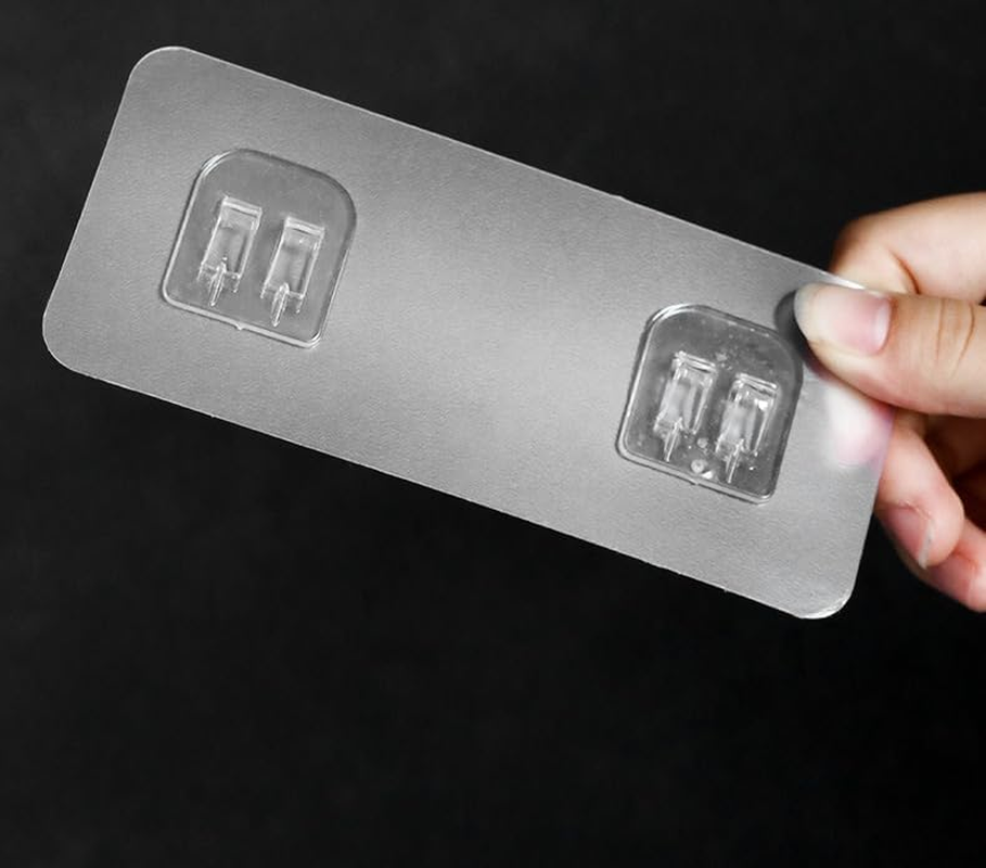 Generic 2 Pack L-Shape Stainless Steel Corner Shelf, 2 Shelves, 15 Pounds Weight Capacity, Rust Proof, Scratch Resistant, Adhesive Mount, Self Adhesive, Bathroom Toiletries Organizer image number 2