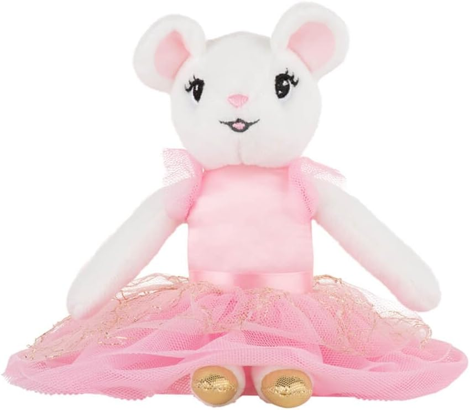 Claris, the Chicest Mouse in Paris Mini Plush Toy, Parfait Pink, 20 Cm