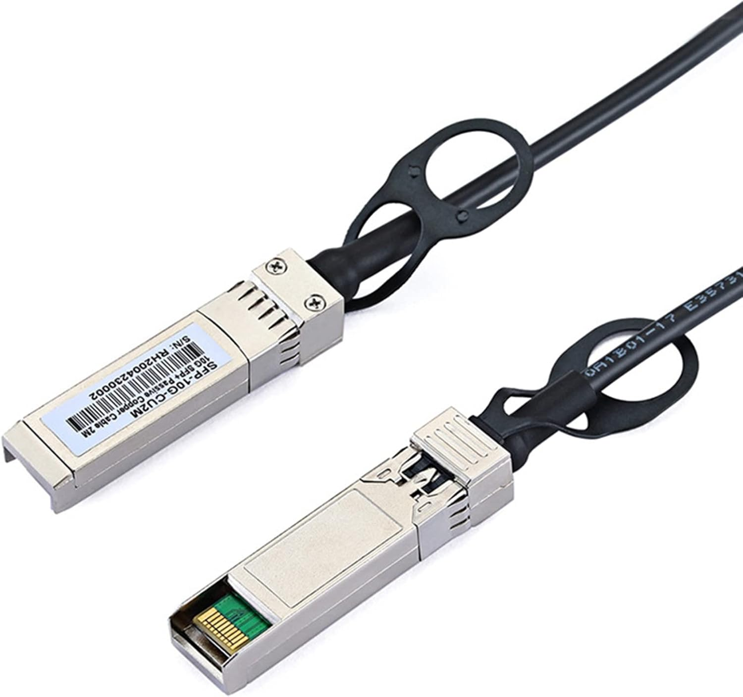2Pcs 2M DAC Cable 10G SFP+DAC Cable Passive Direct Attach Copper Twinax Cable 30AWG For, 750029563
