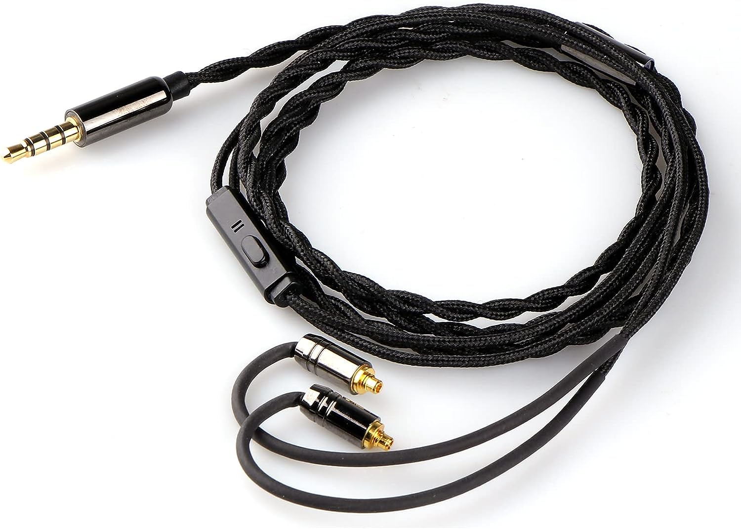 Linsoul Tripowin Zombur 4N High Purity OFC Oxygen Free Cable Hifi IEM Cable with Microphone, Cotton Yarn Outer Layer for Audiophile Replacement Cable (With Mic, 3.5, MMCX) image number 5