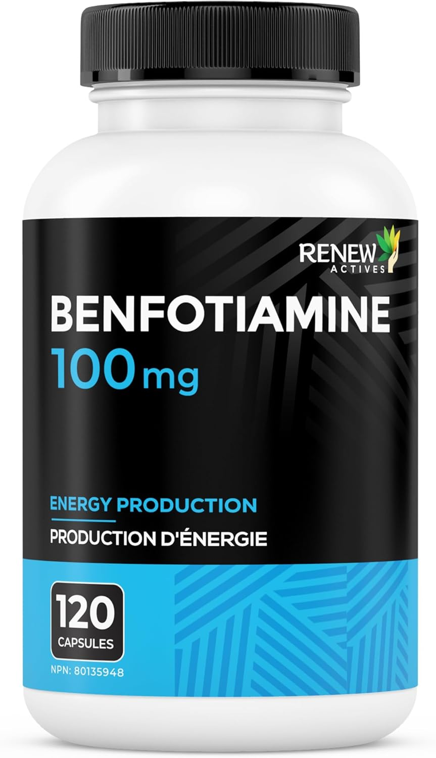 Renew Actives Benfotiamine &ndash; 60 Capsules for Daily Nutrient Support image number 4