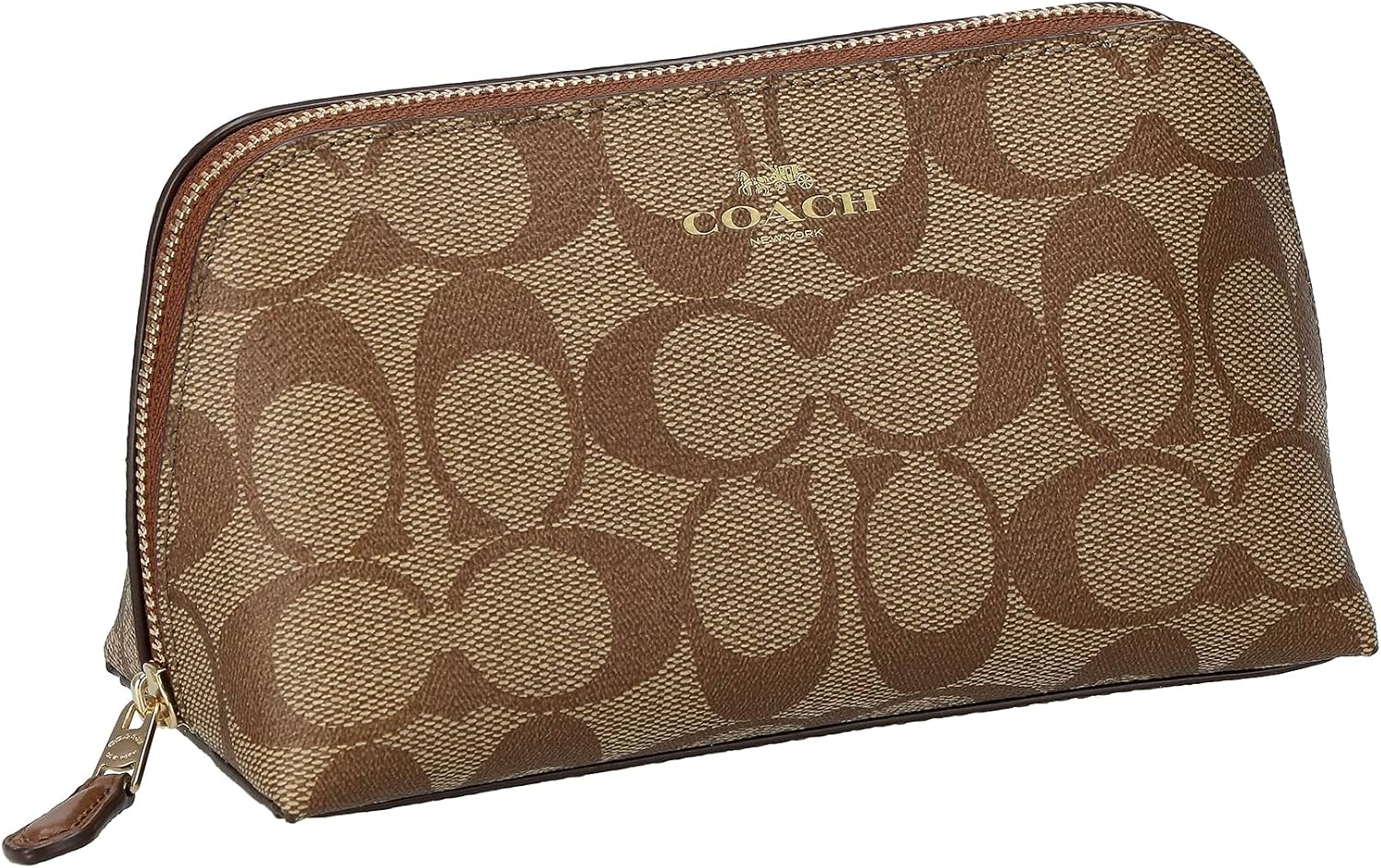 Coach F53385 Signature PVC Pouch image number 2