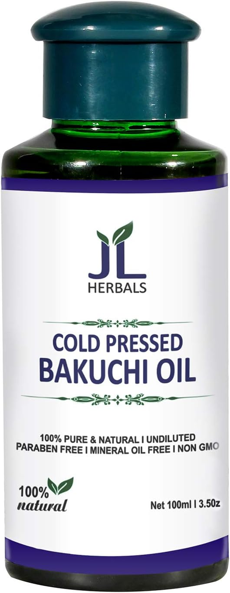 JL Herbals Bakuchi Oil 100Ml (3.5 Fl.Oz) | Babchi | Psoralea Corylifolia | 100% Pure & Undiluted | Cold Pressed | for External USE ONLY | USE after Dilution image number 3