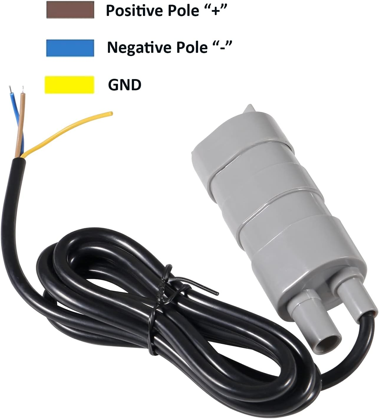 DIANN DC 12V Submersible Water Pump 840L/H High Flow Pumps Micro Water Pump with Tubing for Aquarium Fish Tank Fountain image number 2