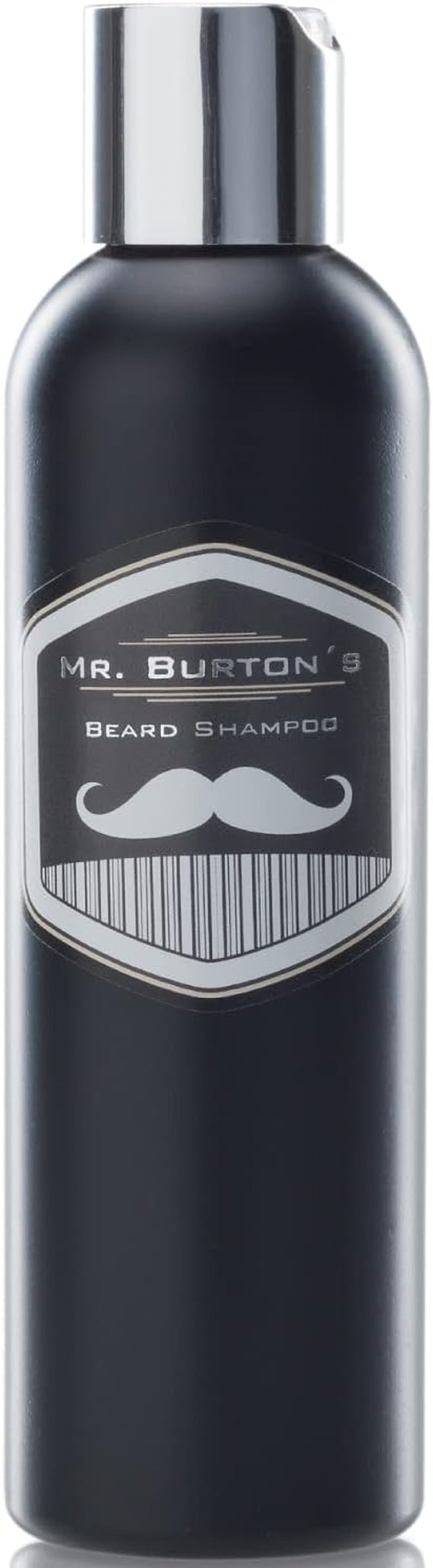 Mr. Burton'S Pure Beard Shampoo (200 Ml) - Mild Care without Silicone with Argan Oil Panthenol and Vitamin E - Suitable for Beard Oil and Beard Balm image number 4