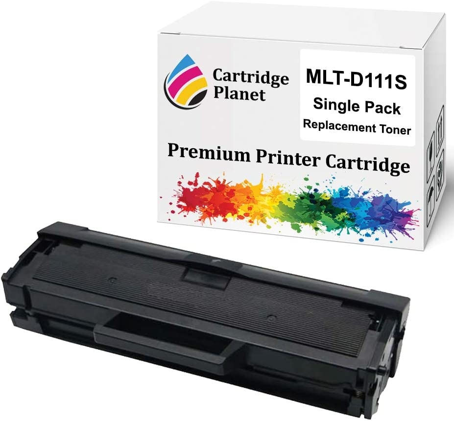 Cartridge Planet Compatible Toner Cartridge for Samsung MLT-D111S MLTD111S SU812A (1,000 Pages) for Samsung SLM2020 SLM2020W SLM2070 SLM2070FW