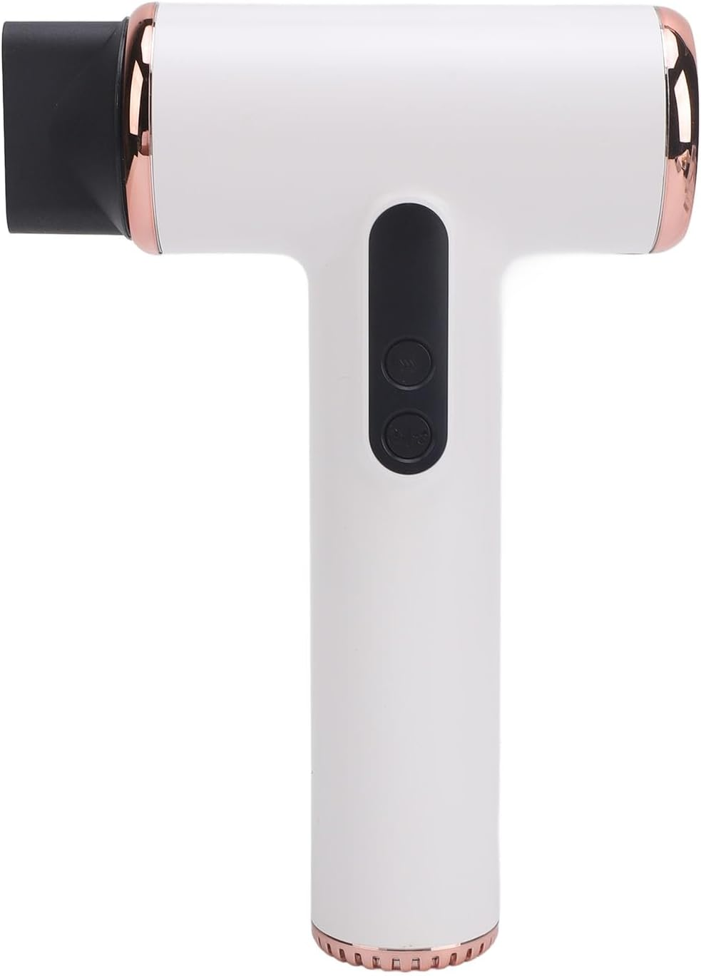 Cordless Hair Dryer, USB Rechargeable Portable Hair Dryer with 3 Adjustable Gears, Digital Display Screen, Haircare Nozzle, for Home School image number 1