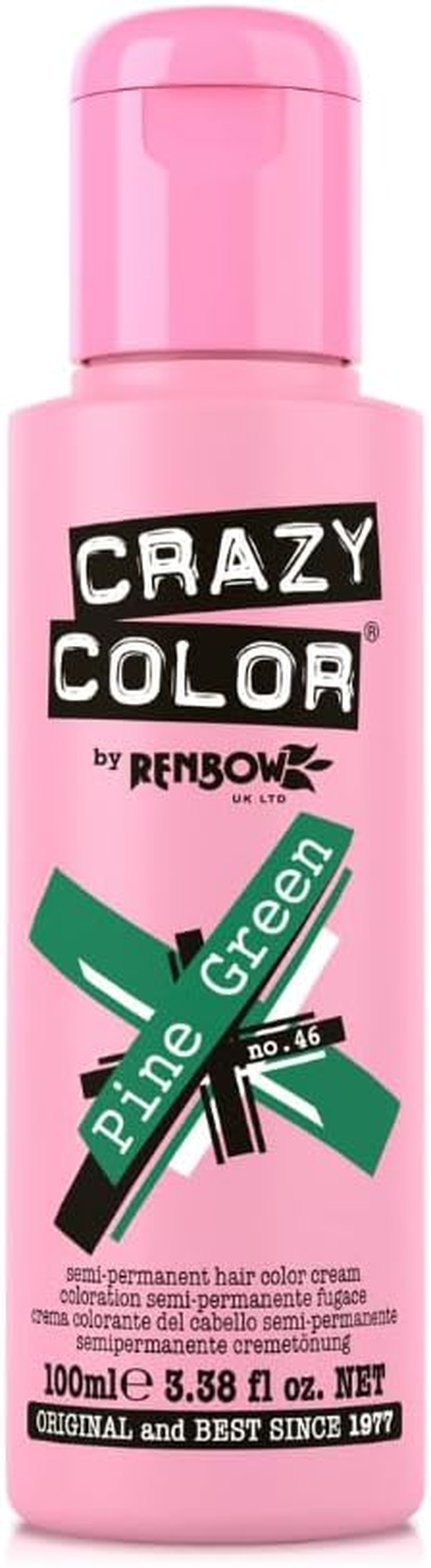 Crazy Color Semi Permanent Hair Colour, 069 Graphite, 100 Ml