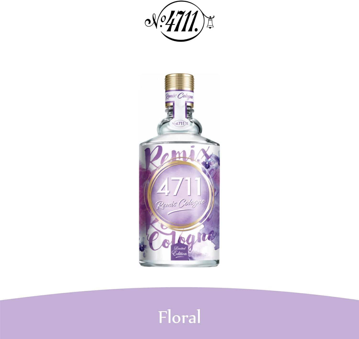 4711 4711 Remix Lavender Eau De Cologne Spray (Unisex) 100Ml