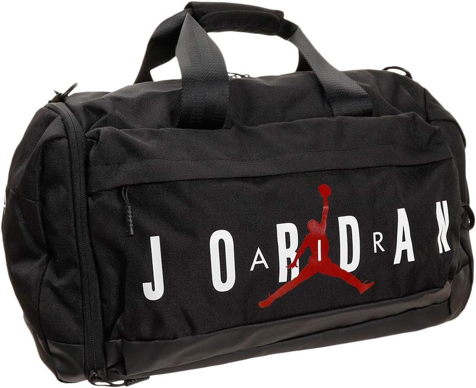 Nike Jordan Air Velocity Duffel Bag, Gym Red, Small, Nike Air Jordan Velocity Duffle Bag