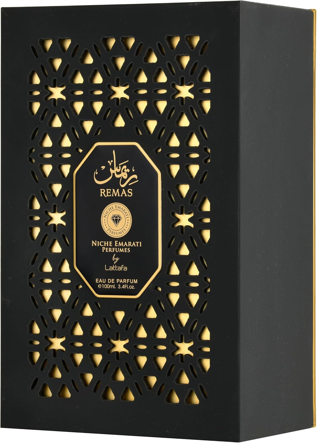 Lattafa Men'S Niche Emarati Remas Eau De Parfum Spray, 100 Ml