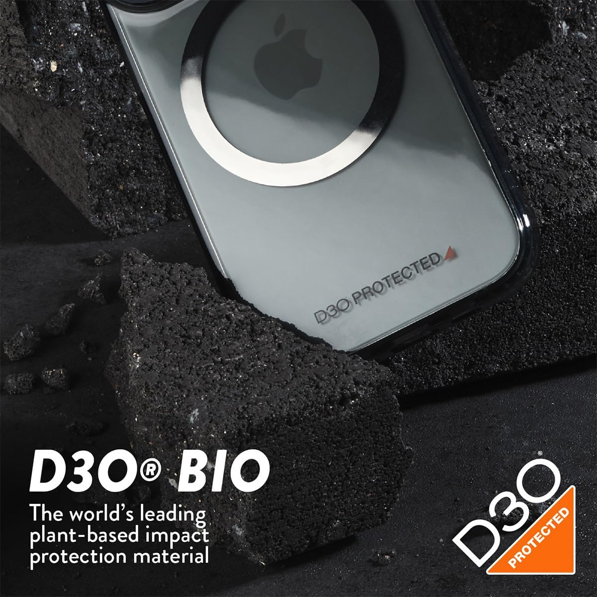 EFM Case Armour with D3O BIO (Suits Iphone 15 Pro Max) - Black
