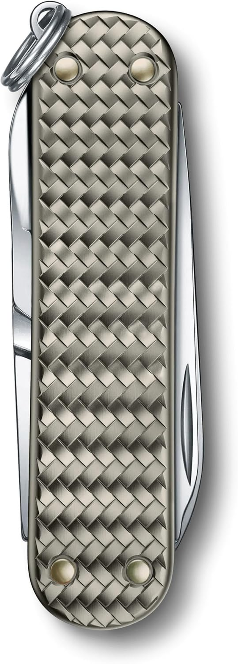 Victorinox Classic SD Precious Alox Swiss Army Knife, Infinite Grey - Hazel Brown image number 6