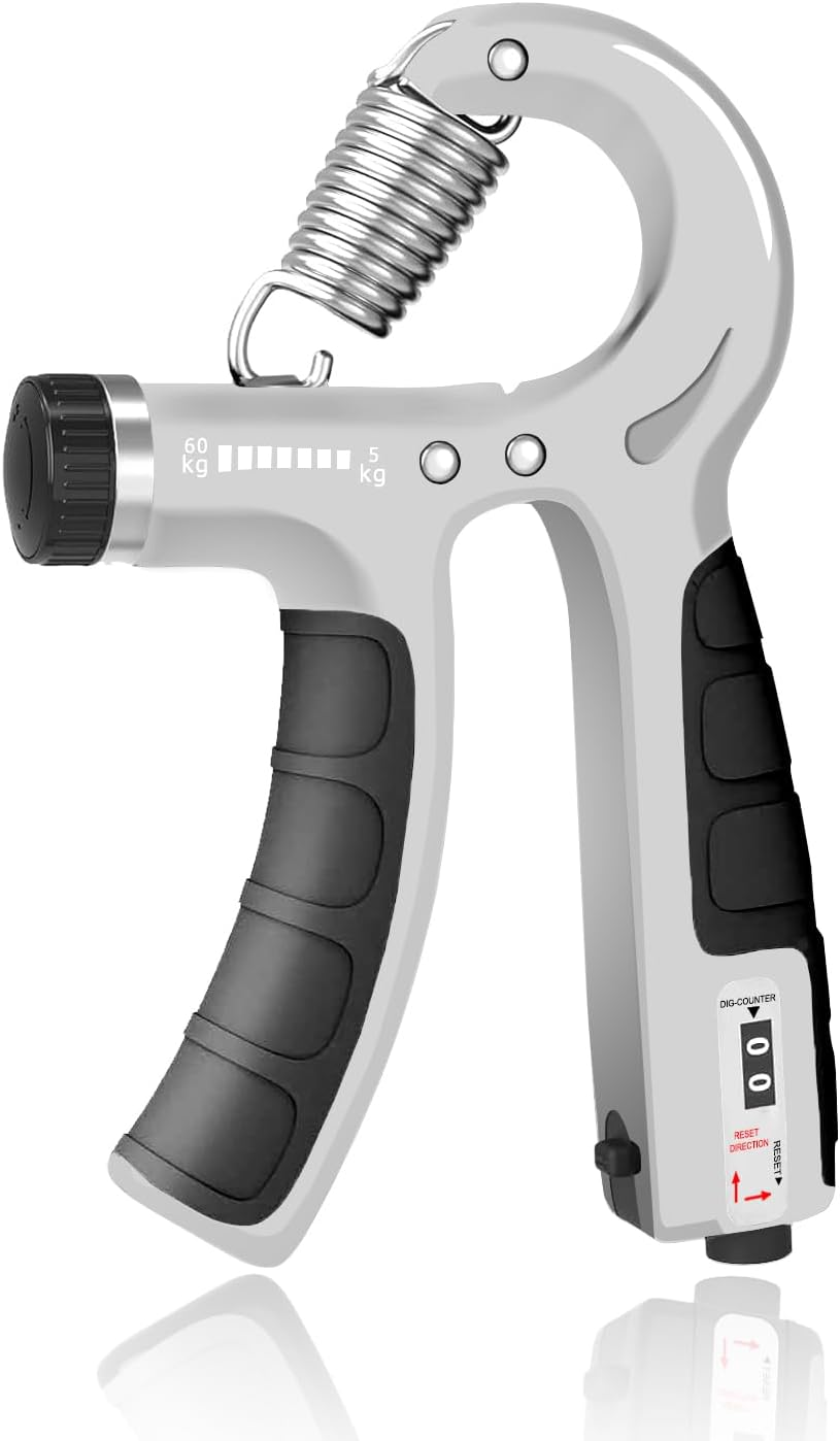 Griffkraft Trainer Trainingsset Handtrainer Fingertrainer - Professionelles Griffkraft Trainer Set Mit Fingerstrecker & Anti-Stress Ball F&uuml;r Handmuskeltraining Und Rehabilitation image number 2