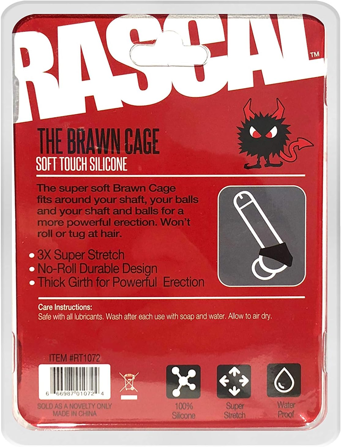 Rascal Toys the Brawn Cage - Black image number 5