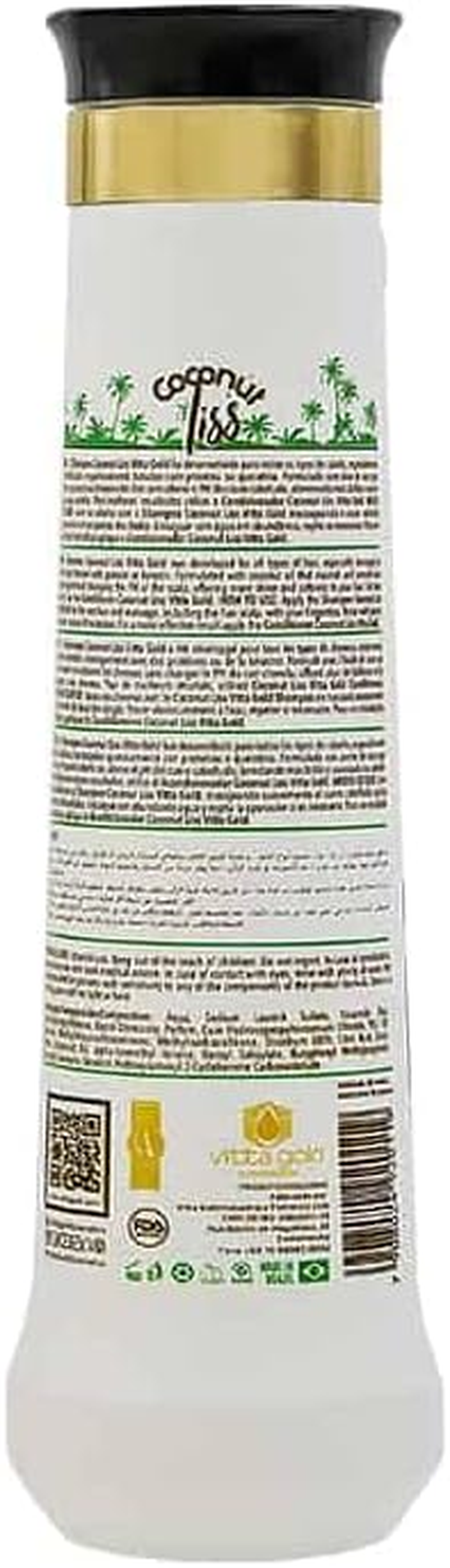 Coconut Liss Organic Shampoo 500Ml Best for Dry or Damaged Hair image number 1