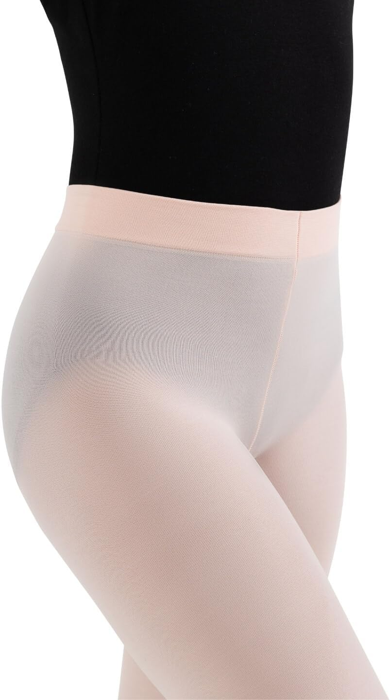 Capezio Girls' Ultra Soft Footless Tight- Girls image number 6