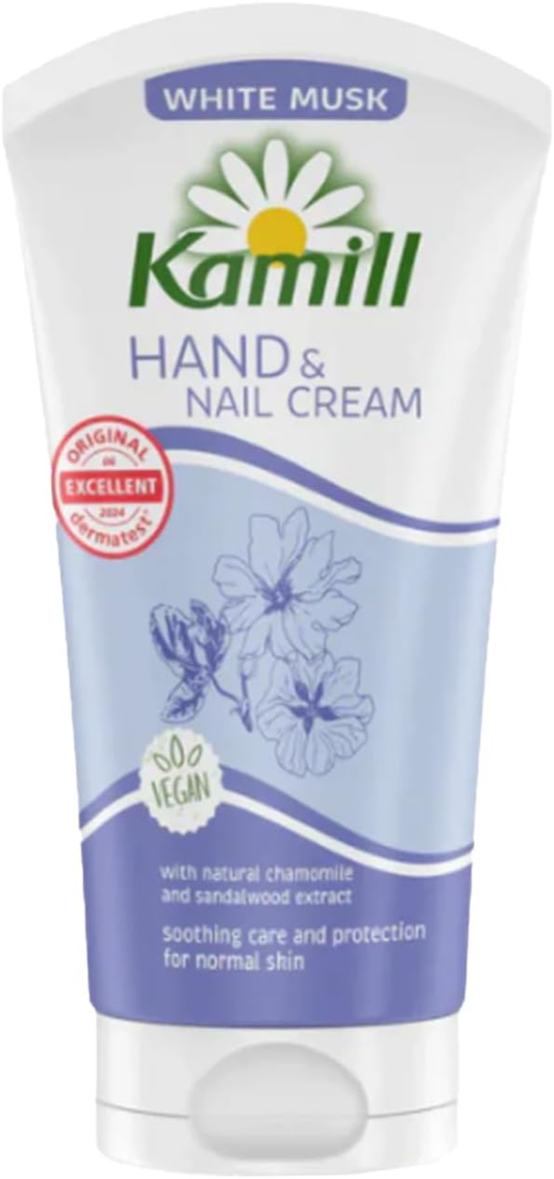 Kamill Hand & Nail Cream White Musk &ndash; Elegant Fragrance & Silky Moisture &ndash; Softening Hand Care &ndash; Fast Absorbing &ndash; Made in Germany &ndash; [75 Ml] image number 1