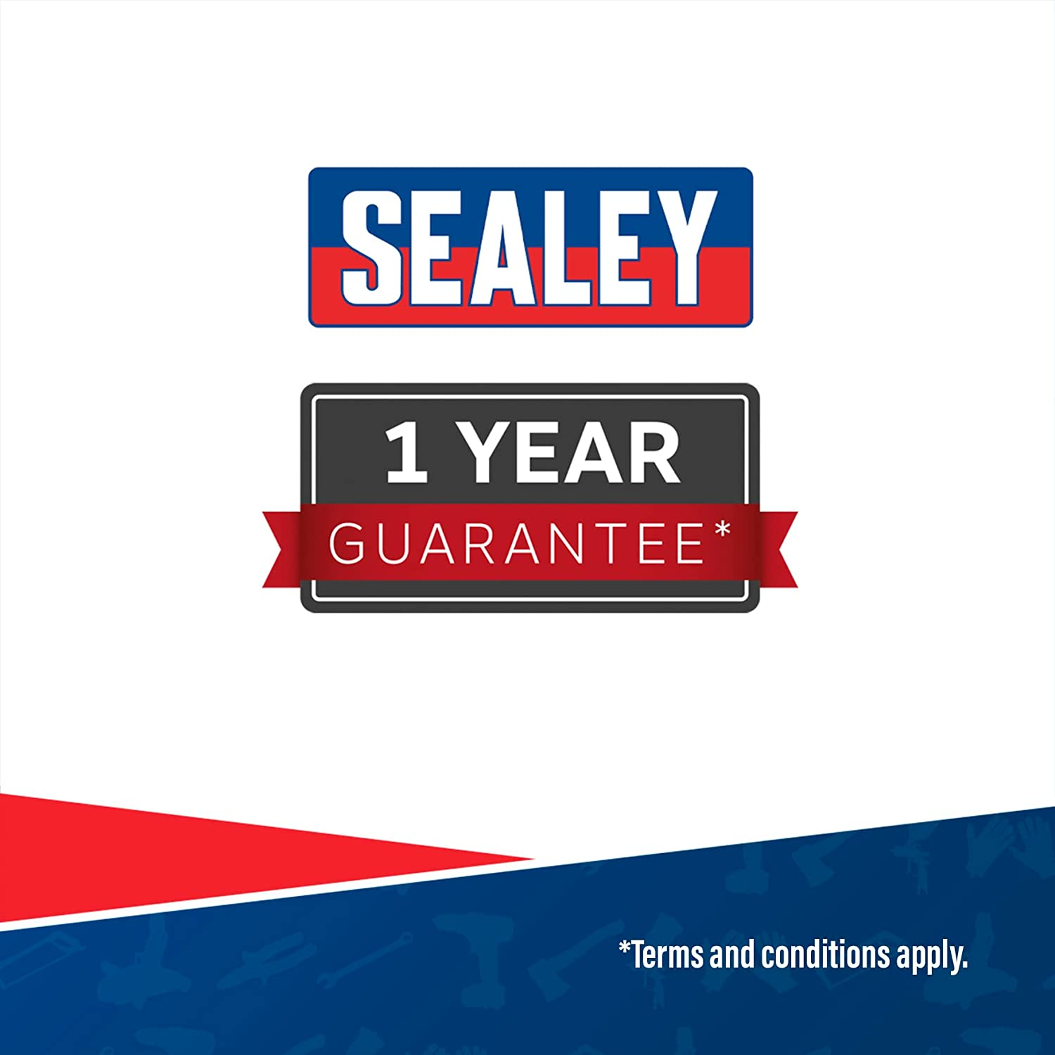 Sealey PR02 Pliers Rack, Red, 300Mm image number 1