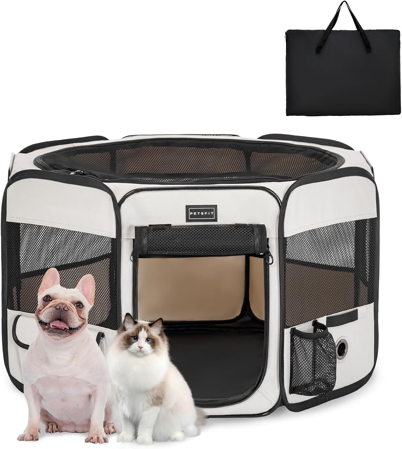 Petsfit Puppy Run Animal Playpen Foldable for Small Animals, Dogs, Cats image number 2