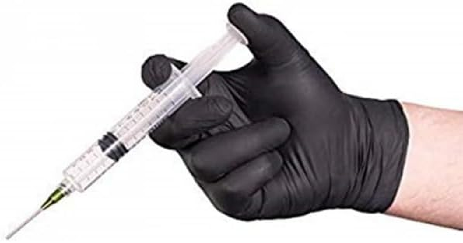 Mastermed Deluxe Nitrile Gloves 6.0G, Powder-Free, Latex-Free, Natural Rubber, Disposable, Food Safe, Cleaning, Examination, Tattoos, Industrial, General Use image number 3