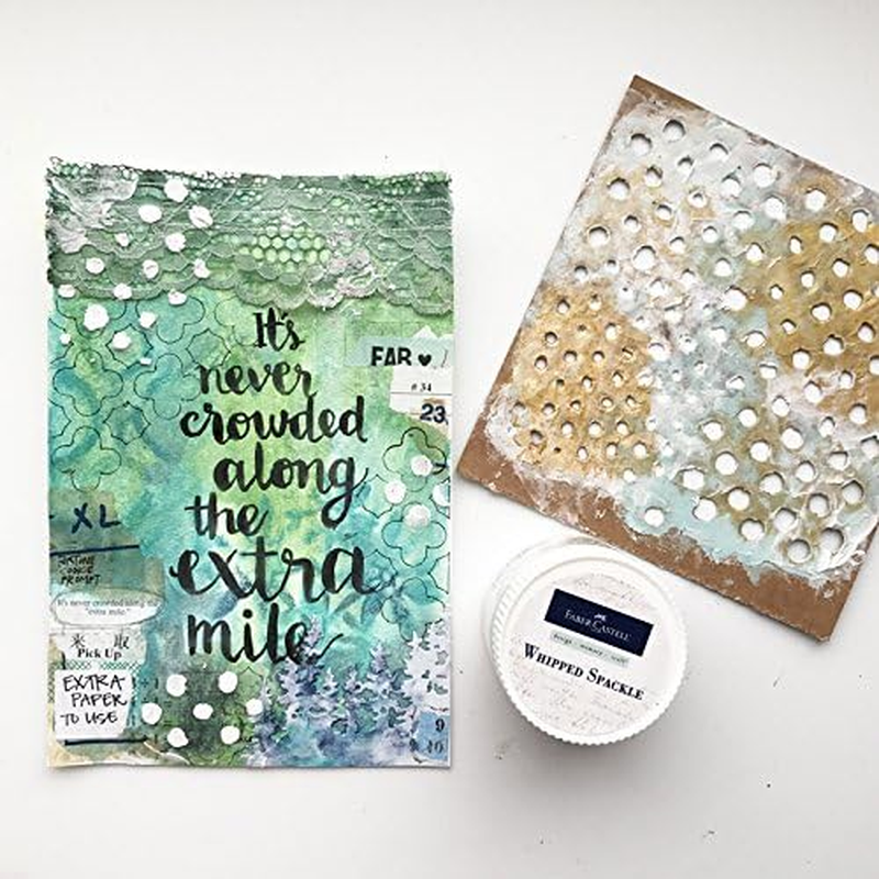 Faber-Castell Mixed Media Paper Stencils - 101 Collection - 10 Reusable Graphic Stencils