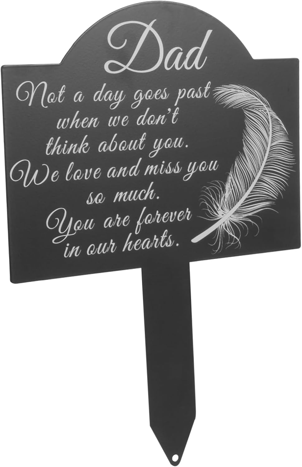 Kisangel Outdoor Cemetery Decoration Grave Marker Stand Lightweight Decorative Stake image number 4