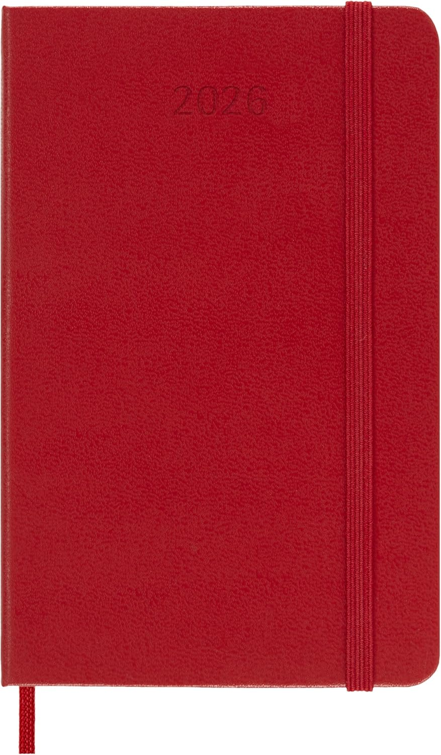 Moleskine - 2026-12 Month Weekly Notebook Hard Cover Diary - Pocket - Scarlet Red image number 3