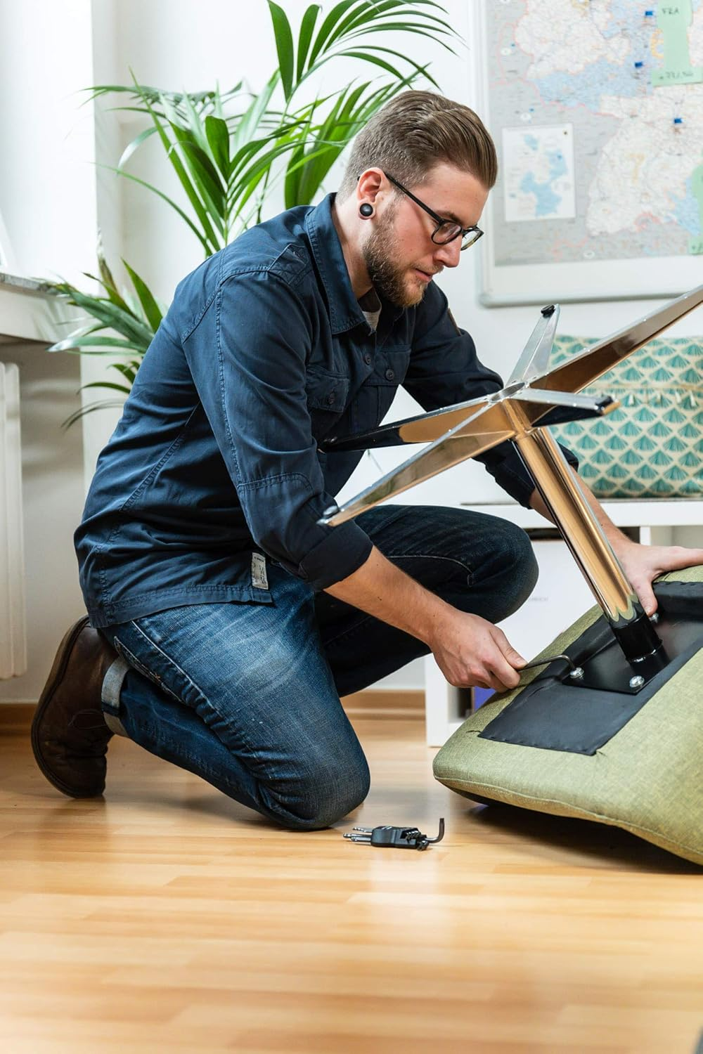 HAZET 2116LG/8H L Type Torx Wrench Set image number 1