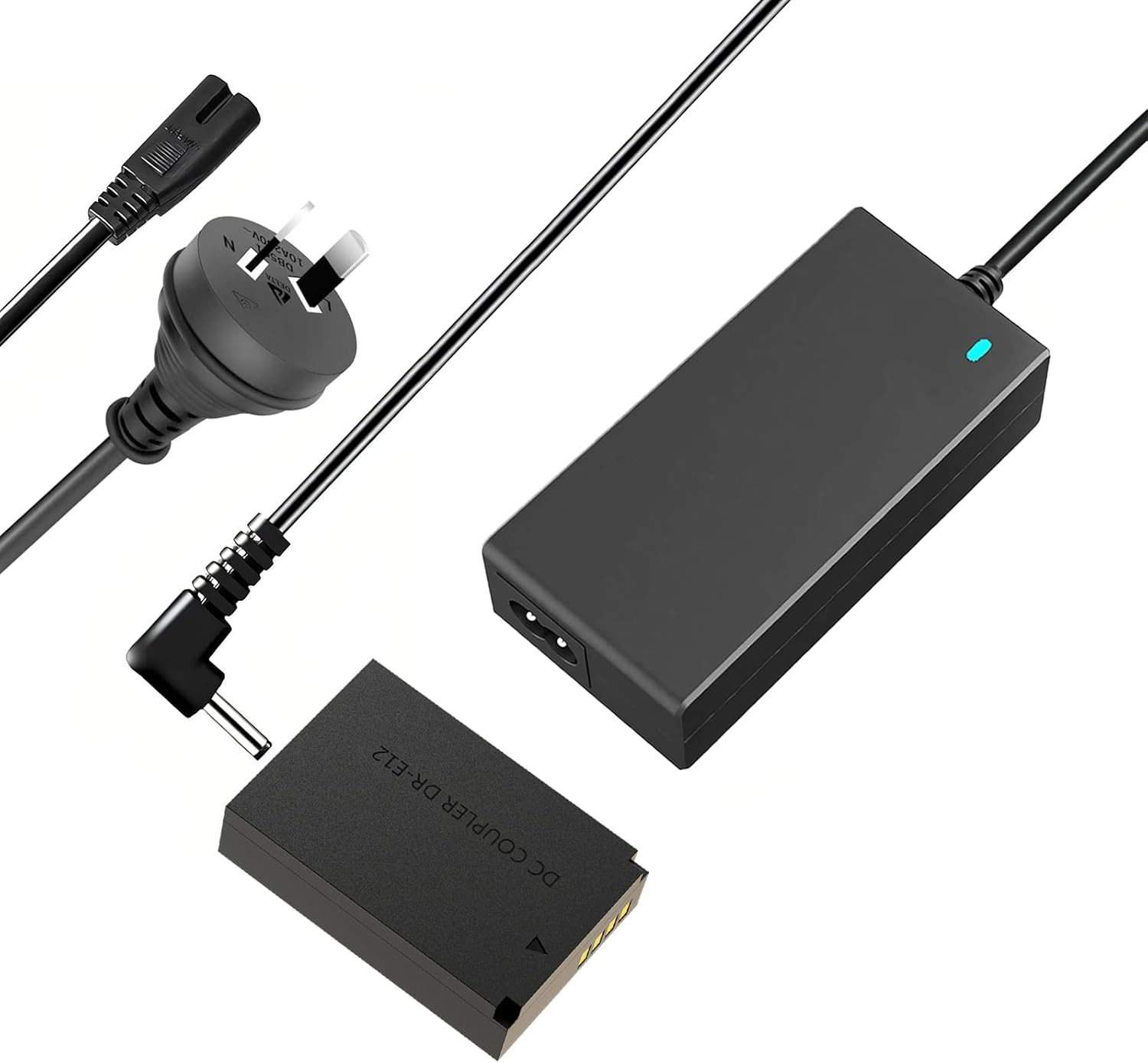 F1TP ACK-E12 AC Power Supply Adapter DR-E12 DC Coupler Kit (Replace Canon LP-E12 Battery) for Canon EOS M50 Mark II, EOS M M2 M10 M50 M100 M200, Kiss M, Kiss M2 Cameras. image number 5