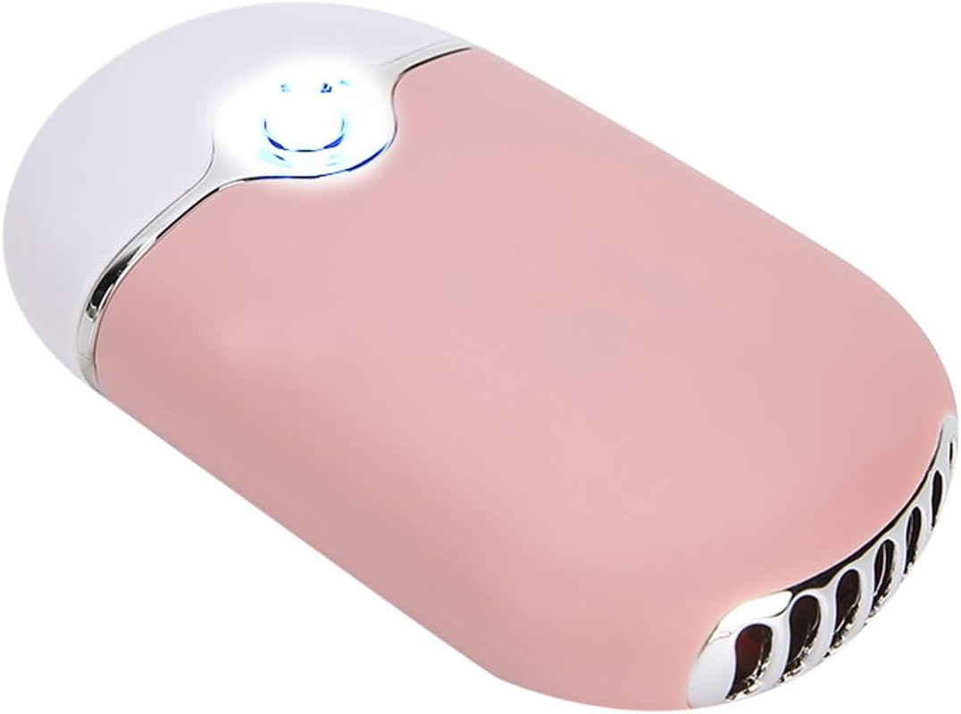 Eyelash Extension Fan, Mini Fan, Eco-Friendly Home for Nail Art Dry Eyelashes Women(Pink) image number 6