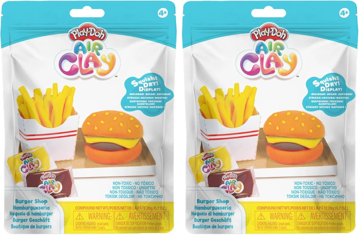 Play Doh Air Clay Foodie Sweets, Sensory and Educational Craft Toys for Kids, Ages 4+ image number 4