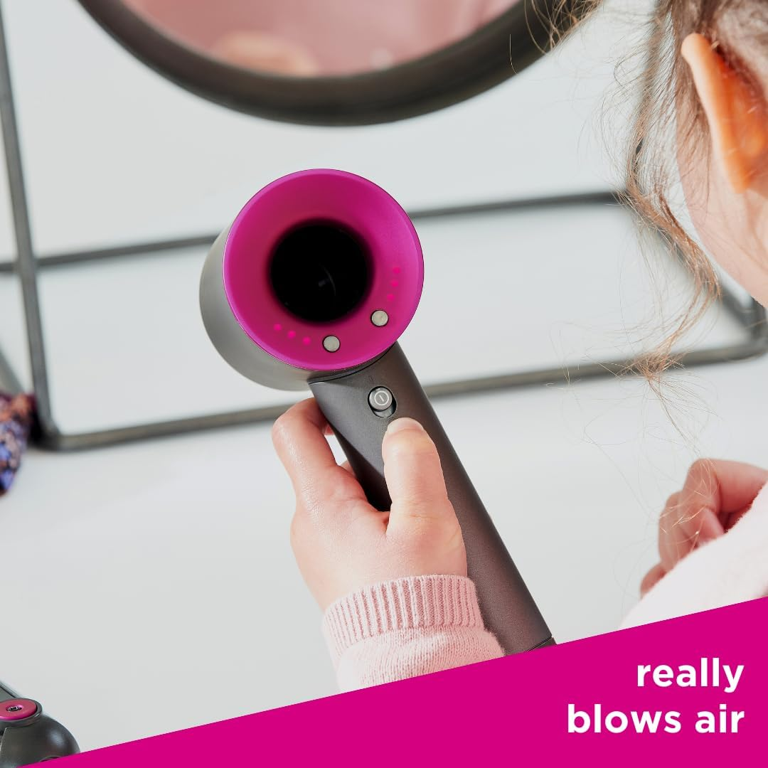 Casdon Dyson Supersonic & Corrale Deluxe Styling Set | Toy Hairdryer & Straighteners for Children Aged 3 Years & up | Stacked with Interactive Elements! image number 2