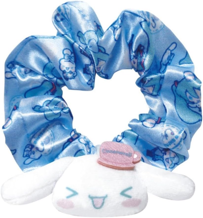 K Company Hatsune Miku X Cinnamoroll, Scrunchie Blue, MCN-SS-BL H3.5 X W3.5 X 0.5 Inches (9 X 9 X 1.2 Cm)