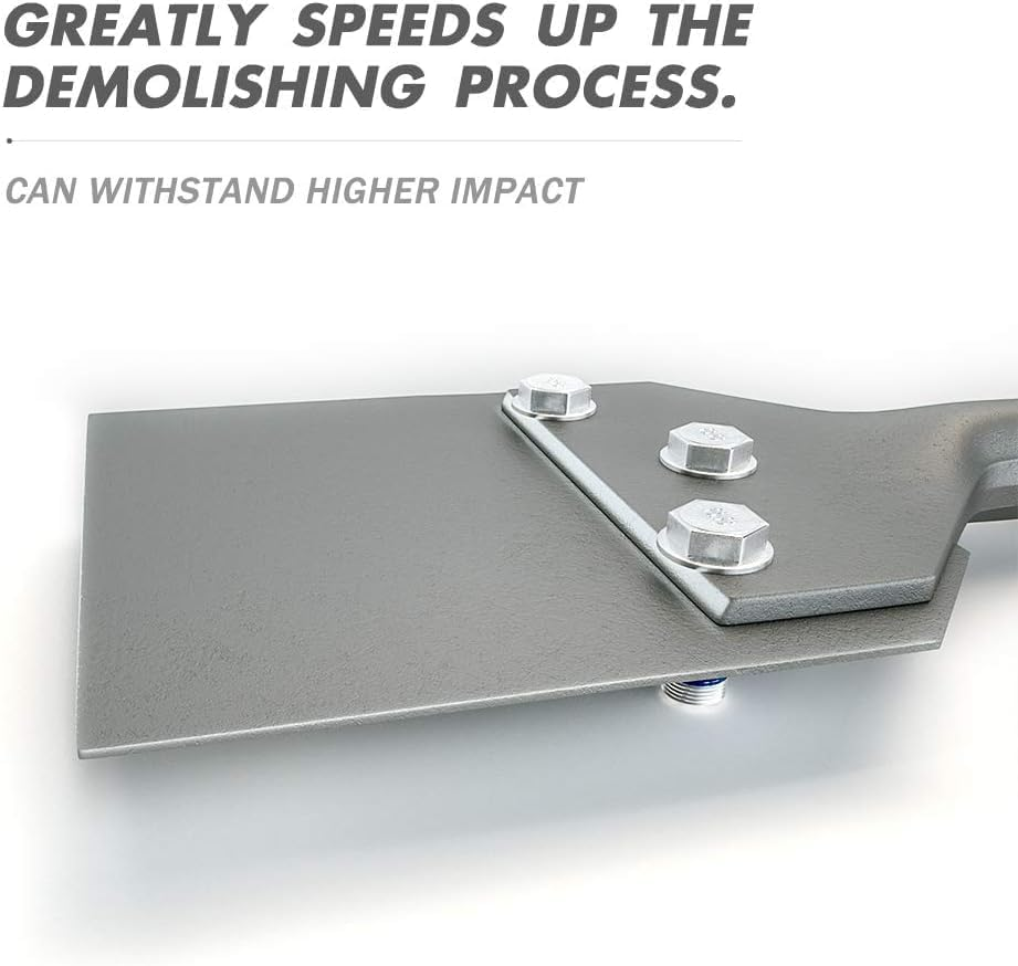 Monkeykingbar SDS plus Floor Scraper Kit - 4-Inch Wide Chisel Blade with Replacement Blades & Remover Tool image number 2