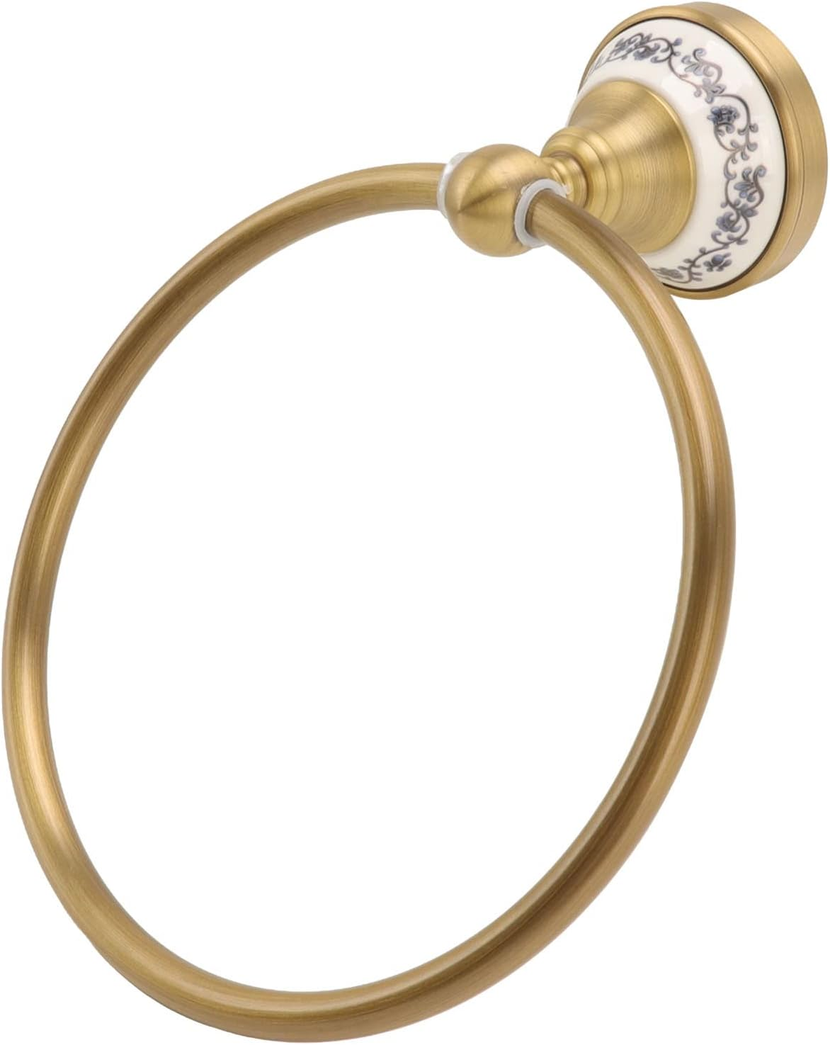 Towel Holder Towel Rack Accessories Decal Bathroom Wall Mount Blue White Bporcelain Antique Pstand for Wall Hanging Holder Pwall Mounted Hanger Mounted