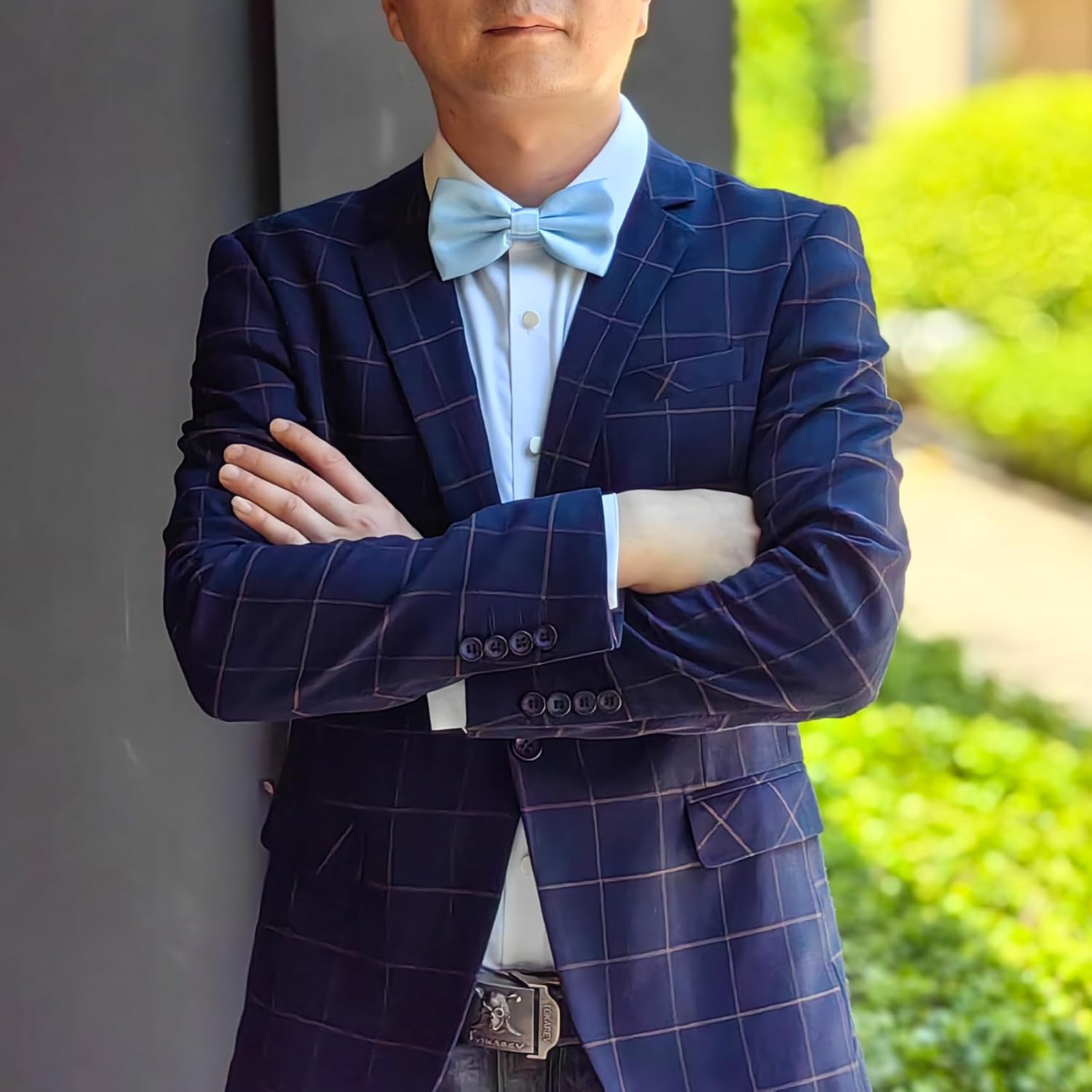 SYAYA Adjustable Bow Ties for Men Pre Tied Bowtie Party Wedding Tuxedo Tie BT2