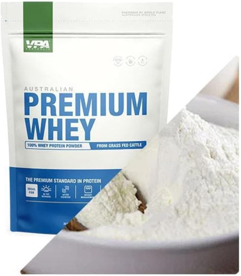 VPA&reg; Australia Premium Whey Protein Concentrate 100% WPC, Natural, 1Kg image number 4