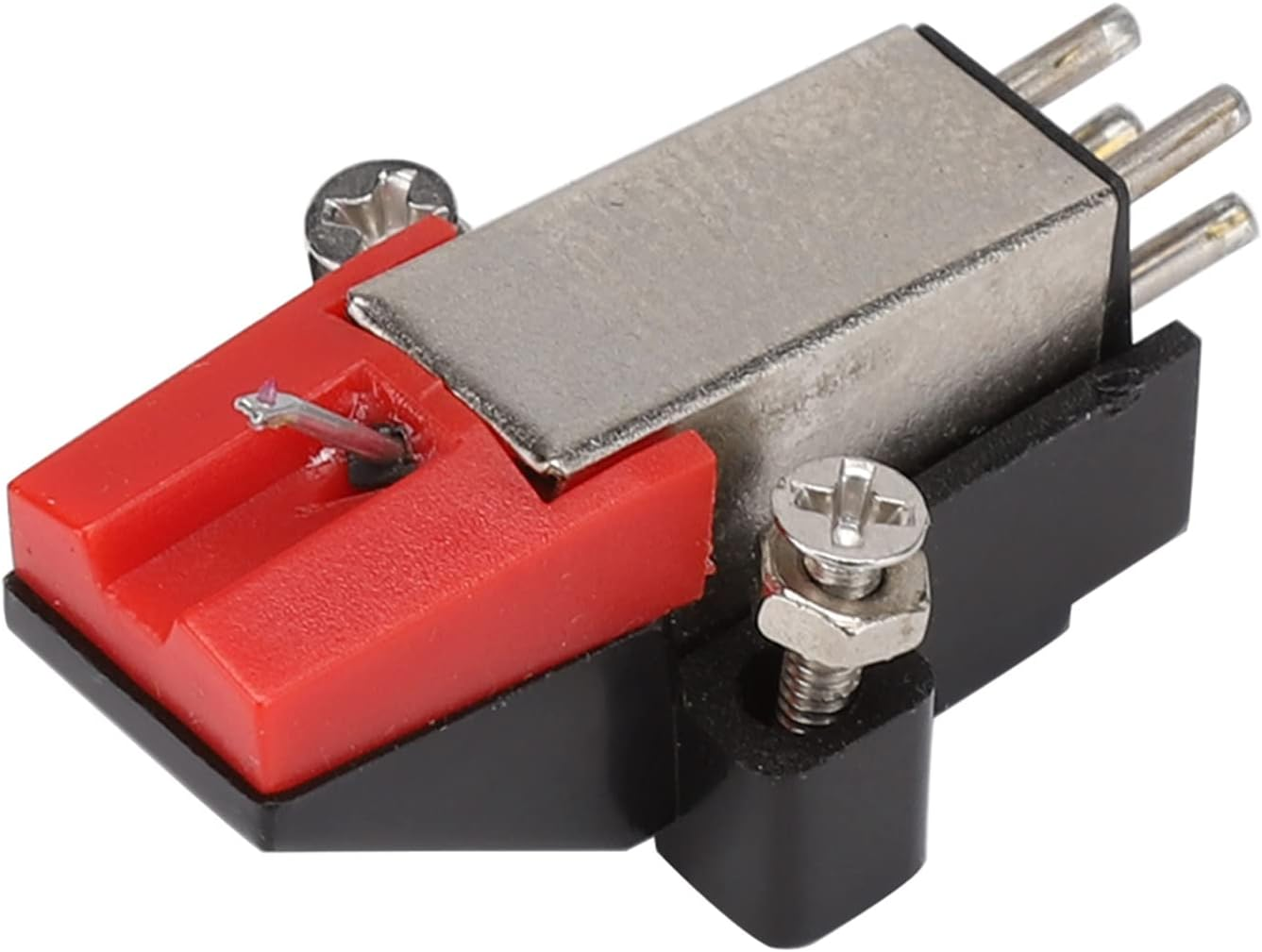 Joyzan Record Player Cartridge, Magnetic Turntable Record Player Needle Universal Viny Moving Magnet Mount Turntables Cartridge High Precision Replacement with Stylus for Vintage LP Phonograph Phono image number 1