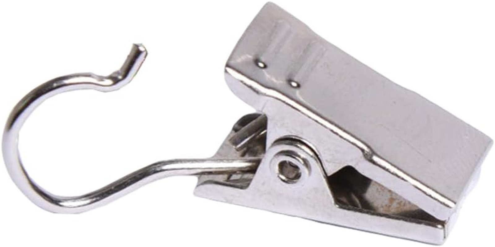 AIMALL 50 PCS Heavy Duty Curtain Clip Hooks - Stainless Steel Shower Curtain Clips, Load-Bearing Paint Clip Buckles, Durable and Strong - Golden image number 7