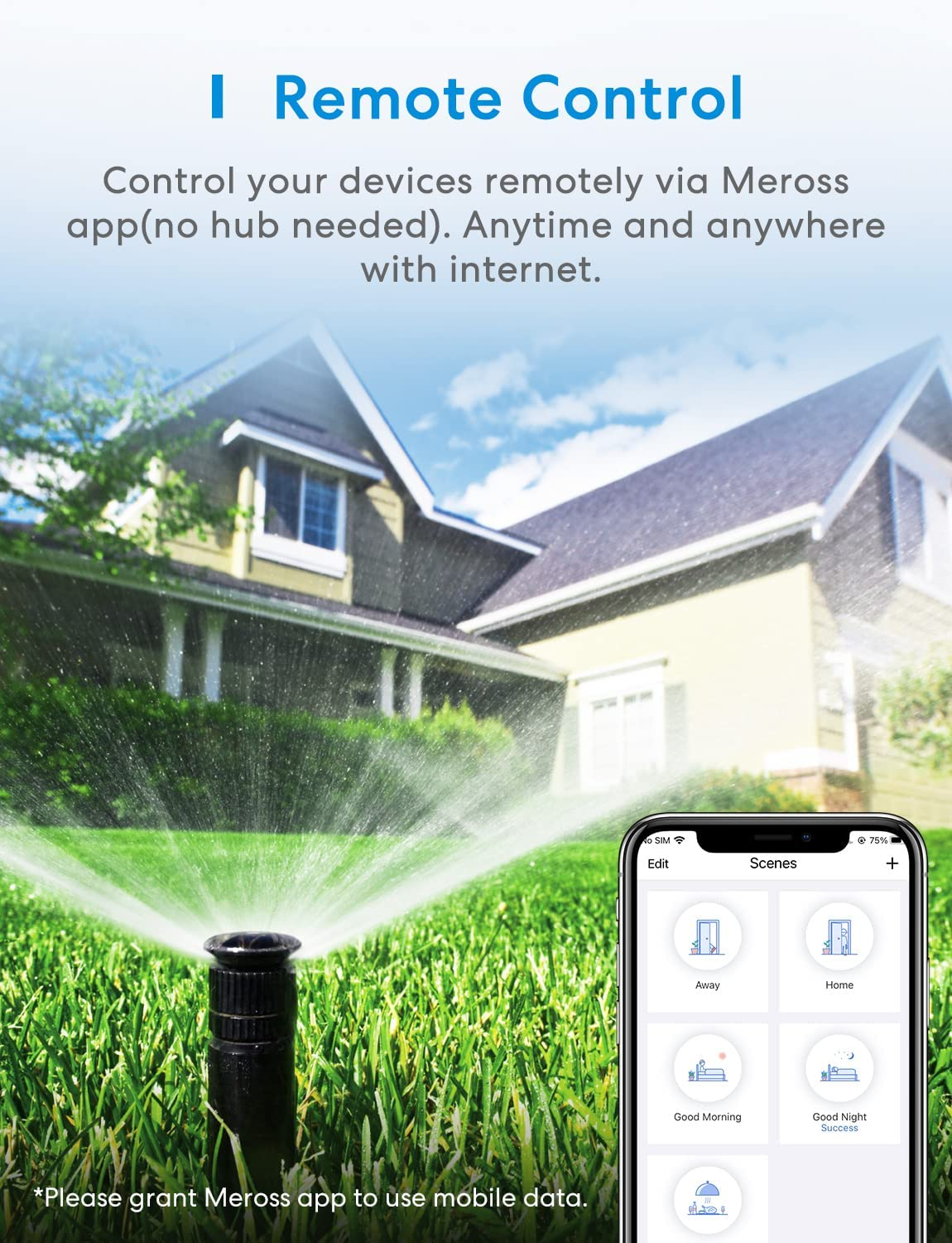 Meross Outdoor Smart Plug Waterproof IP44, 2 Grounded Sockets, Compatible with Apple Homekit Alexa Google Assistant Smartthings, 10A image number 6