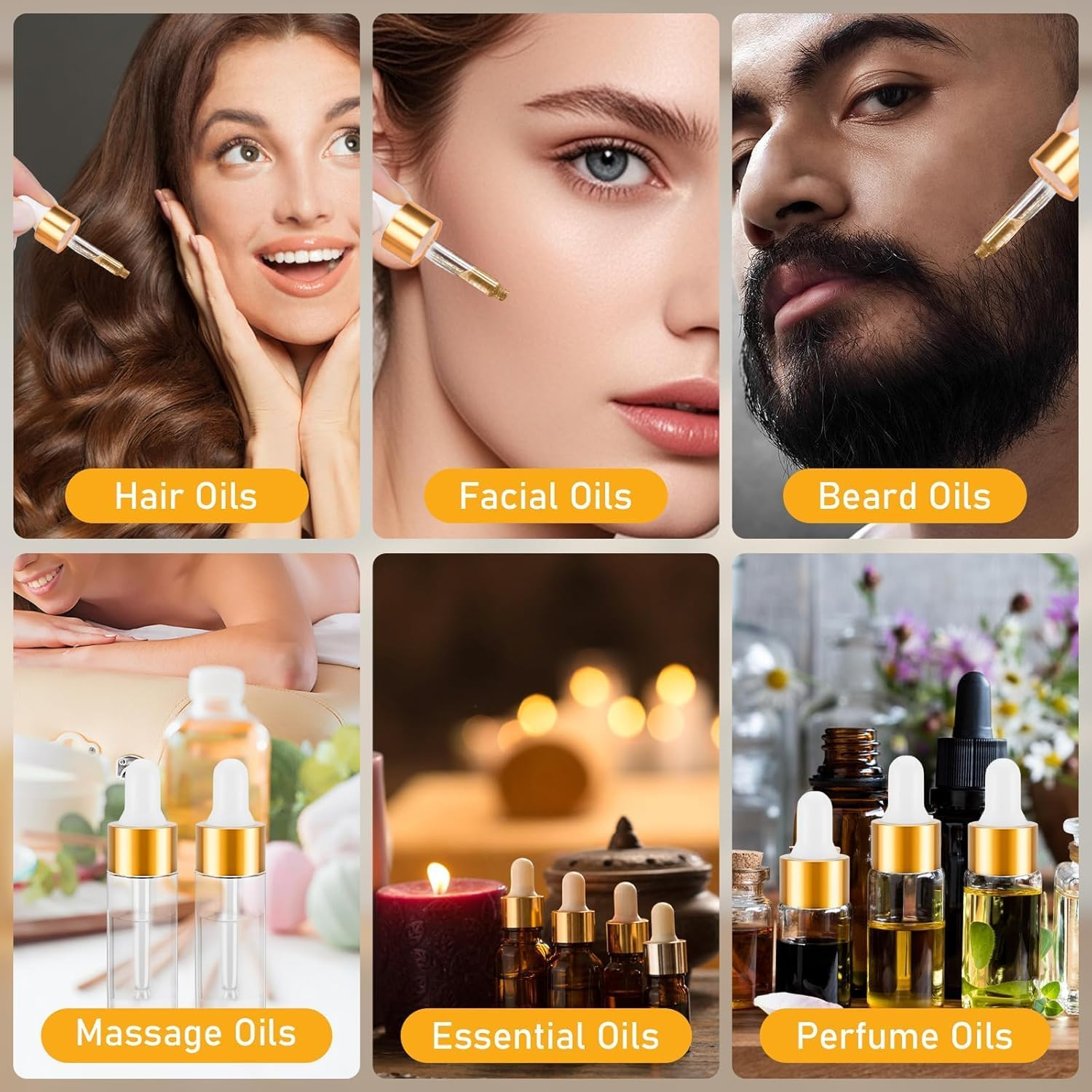 Dropper Bottle,20 Pack Mini Dropper Bottle for Cuticle Oil, 2Ml Small Sample Essential Oil Dropper Bottles for Travel, Clear Empty Vails for Cosmetic Perfume image number 5