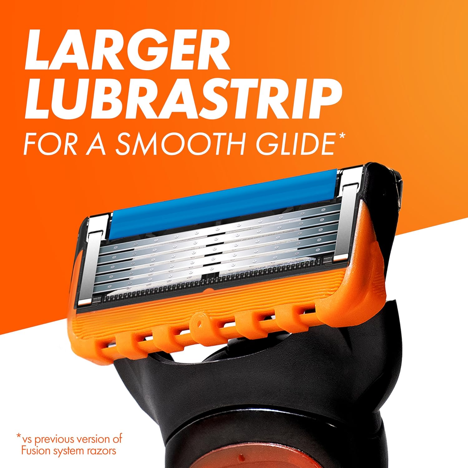 Gillette Fusion5 Razor 1 Count Replacement Cartridge 4 Count + Wall Hanger, Shave Care image number 1