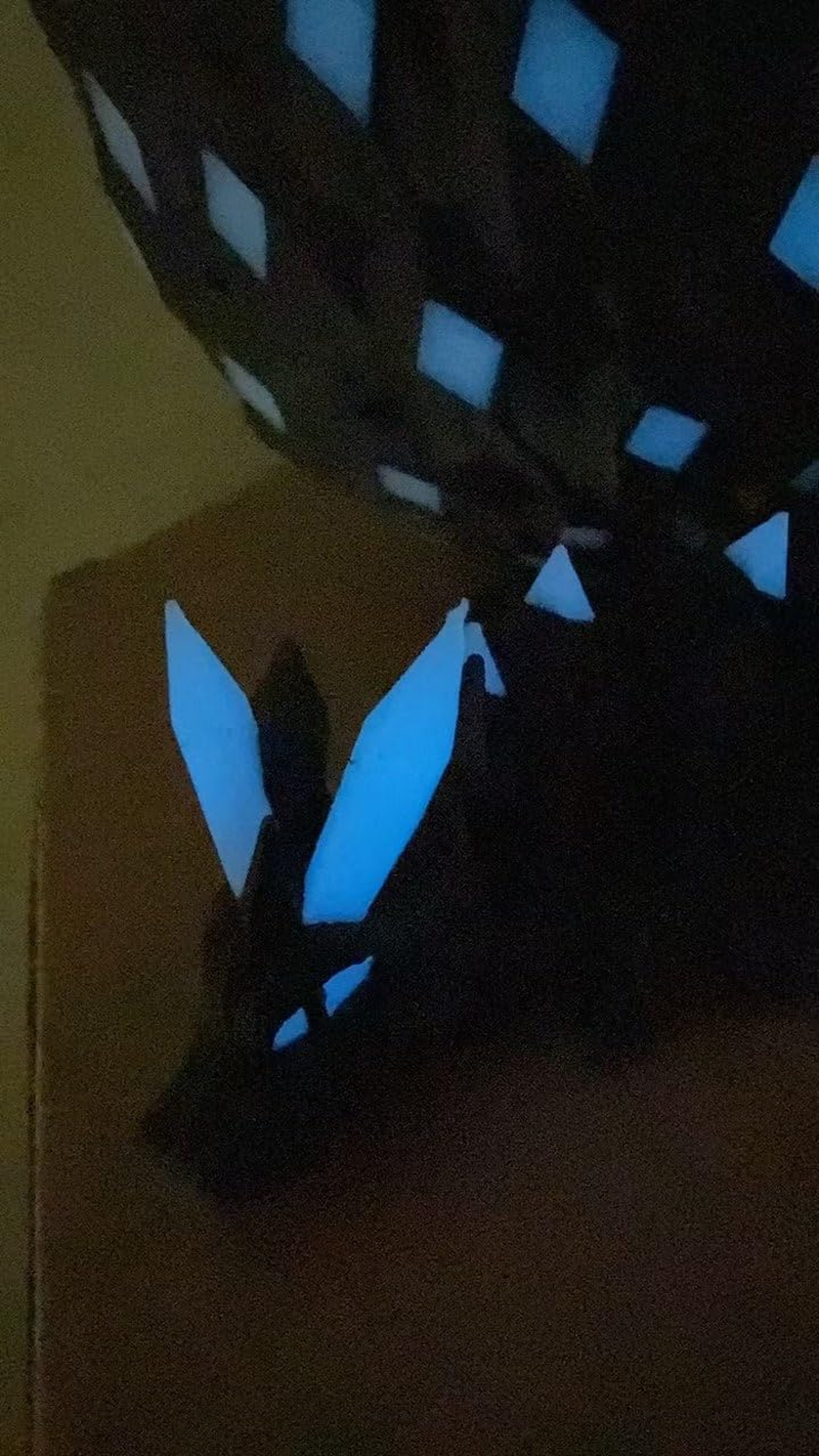 Sorlaarti Articulated Dragon Toy - Dragon & Egg Glow in the Dark Set - 3D Printed Fantasy Toy & Home Decor Gift