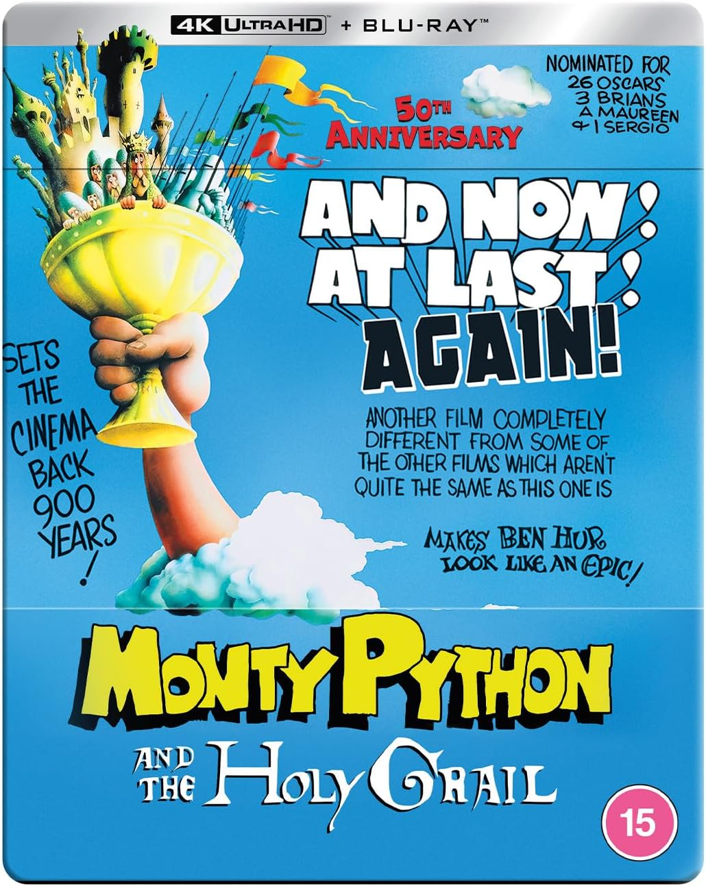 Monty Python and the Holy Grail STEELBOOK [Blu-Ray] [Region a & B & C] image number 3