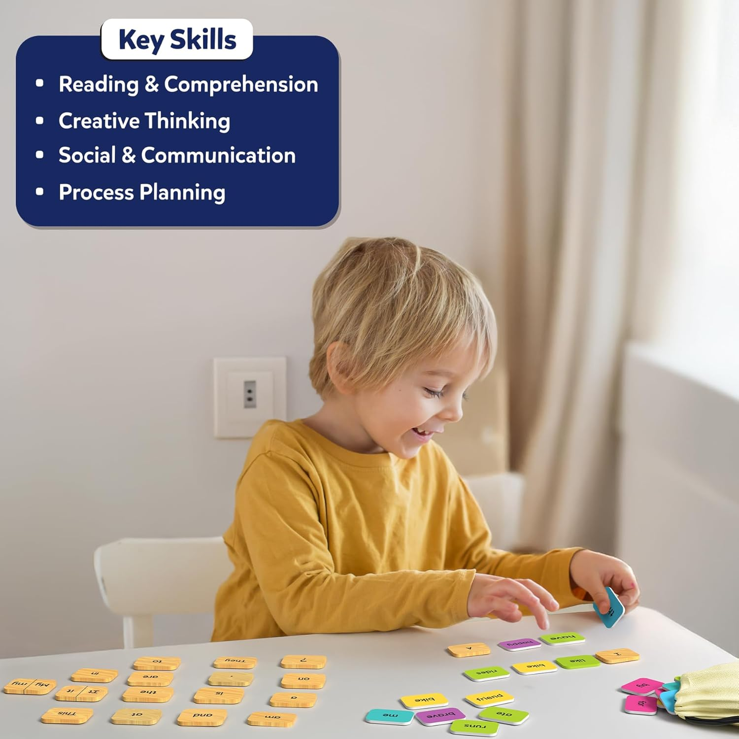 Skillmatics Educational Game - Sentence Search, Fun Learning Toys & Games for Kids, Sentence Building Activity, Creative Word Play, Gifts for Boys & Girls Ages 5, 6, 7, 8 image number 6