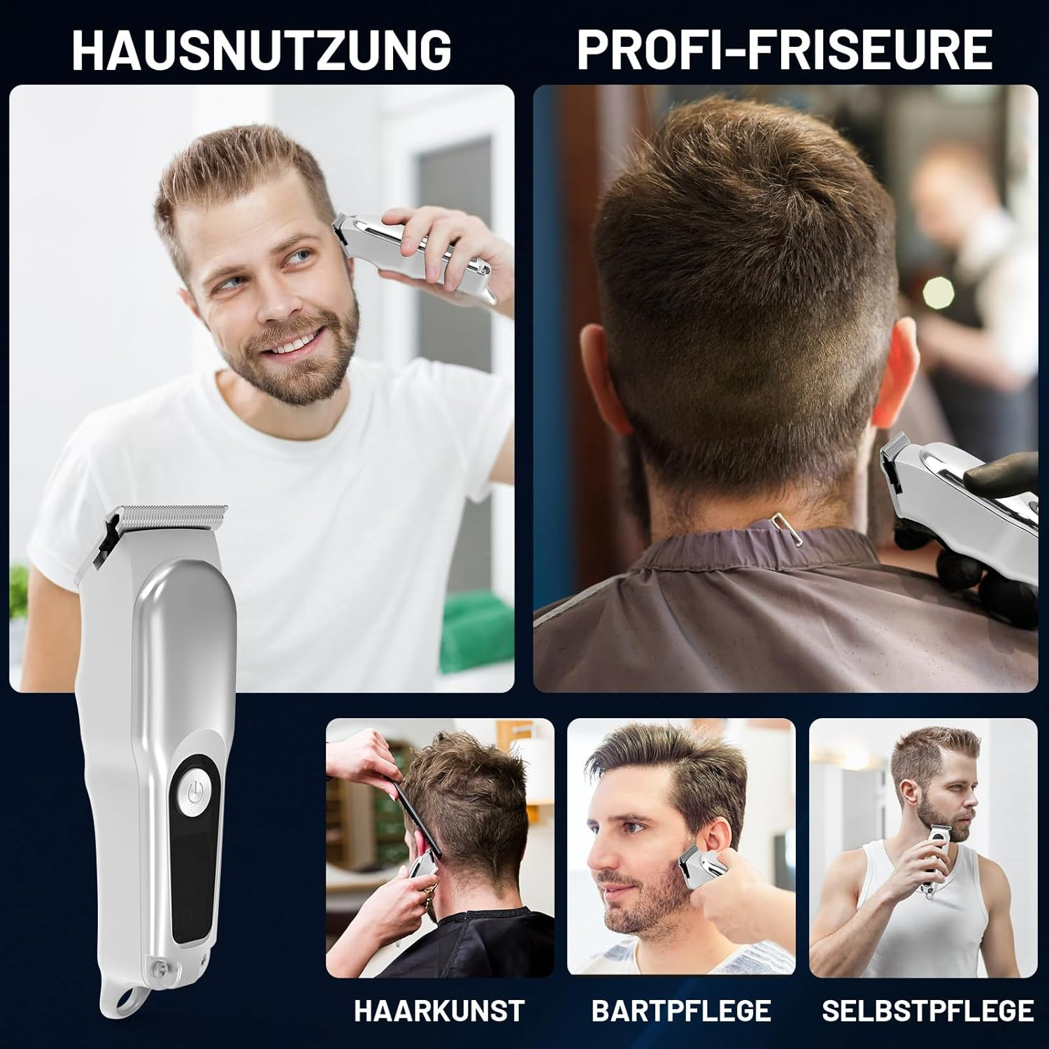 AOMEES - Men'S Hair Clippers, Professional Hair Clippers AOMEES