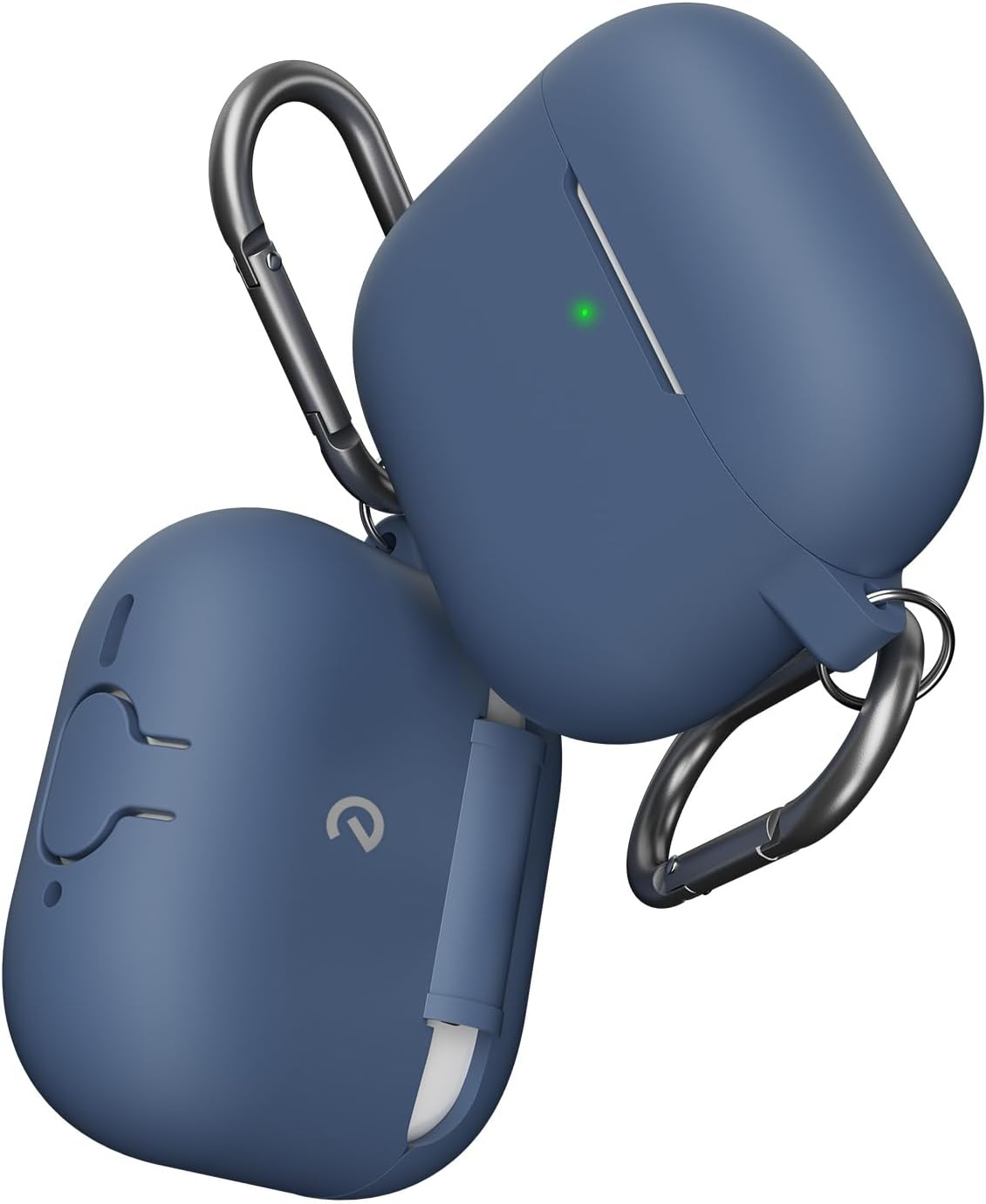 Keybudz Airpods4 Elevate Silicone Case, Airpods 4Th Generation, Full Coverage, Smooth Touch, Soft Case, Anti-Slip Coating Lid, Shockproof, Strap Hole, Carabiner Included, Drop Prevention, Airpots 4, image number 1