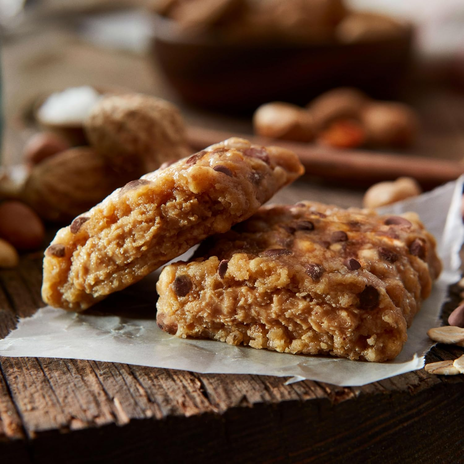 CLIF Nut Butter Bar - Chocolate Chip & Peanut Butter - Filled Energy Bars - Non-Gmo - USDA Organic - 7G Plant-Based Protein - Flavoured Naturally - 50G. (5 Pack) image number 3